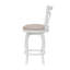 Brumback Wood Swivel Upholstered Stool-1418715382-1418715381
