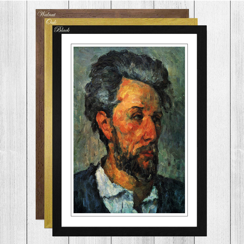 Paul Cezanne - Single Picture Frame Painting, Walnut