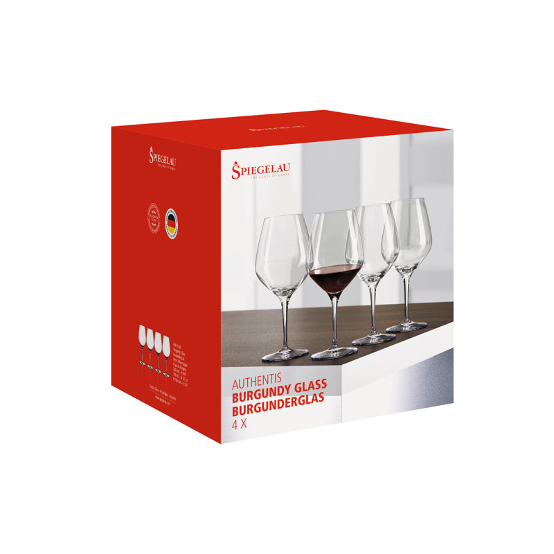 Authentis Crystal Red Wine Glass Set, 24.69 oz.