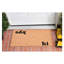 Tapis d'entrée antidérapant Hi Bye 29 po x 17 po-1410983384