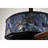 Blue Dragonfly 5-blade Lighted Ceiling Fan 2-tier Tiffany Style Glass