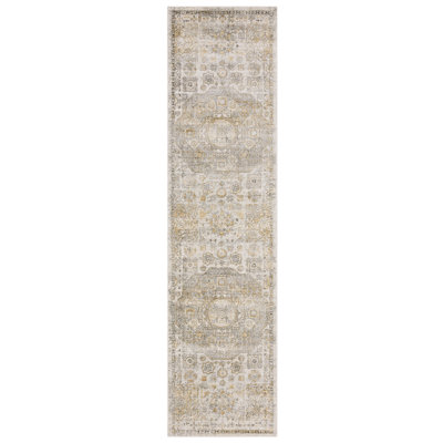 Eiligio Hand Knotted Wool/Viscose Oriental Area Rug