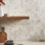 Carreau de mosaïque pour mur et plancher en porcelaine 2 po x 2 po Alcazar-50449684