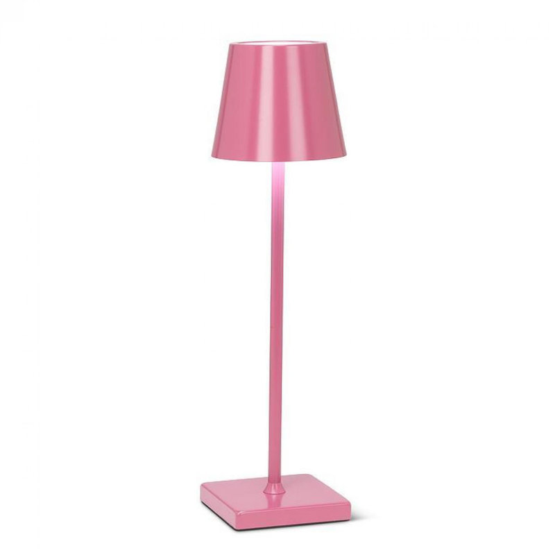 Pinter Metal USB Desk Lamp, Magenta Pink