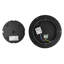 Pillay Black 25cm H Integrated LED Outdoor Bulkhead Light-415817333