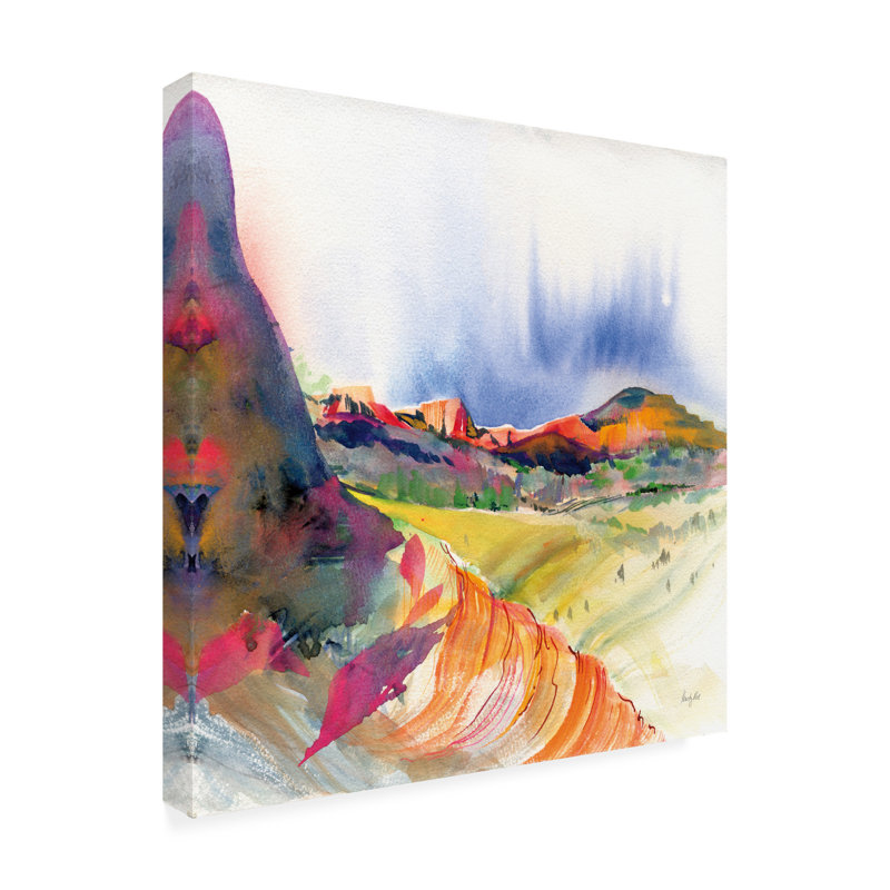 Art mural sur toile  Kristy, H 14 po x l 14 po