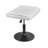 Upholstered Height Adjustable Footrest Stool, Swivel PU Leather Foot Stool, Under Desk & Living Room Ottoman Vanity Accent Stool for Office, Living Room & Vanity-1862882157