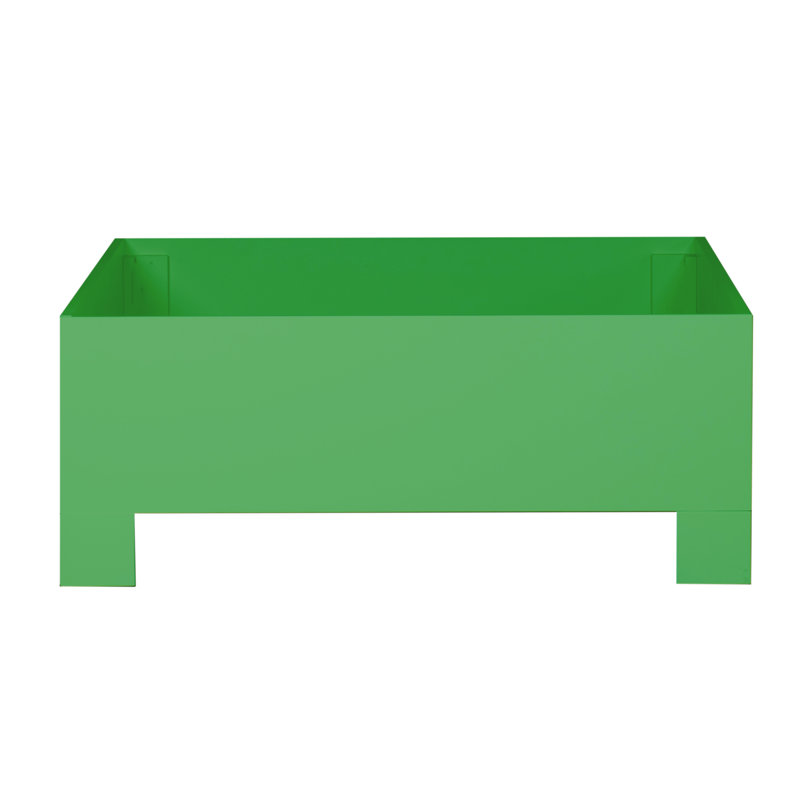 Palm Springs Low Profile Standard Bed, Twin XL, Bright Green