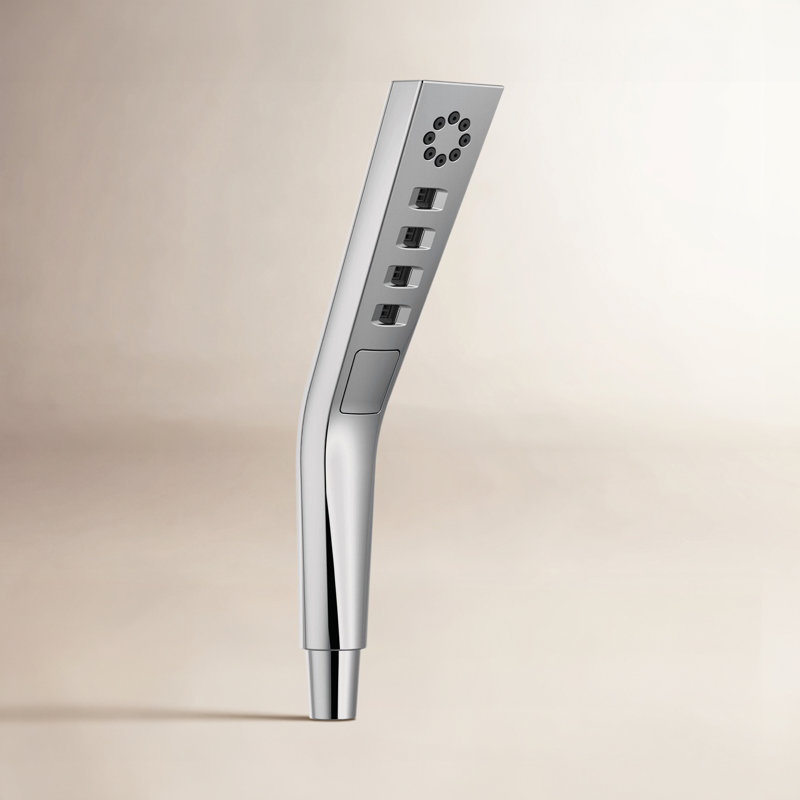 Pivotal® Handheld Shower Head, Chrome, Rectangle