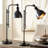Burak Industrial Adjustable Dimmable Bedside Office Desk Metal Table Lamp