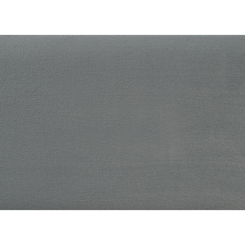 Lit de tête de lit tapissier 1pc Contemporary, Gris clair, Complète
