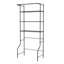 Au-dessus des tablettes de la laveuse et de la sécheuse, étagère de rangement et de rangement pour salle de lavage à 3 niveaux, support à linge autoportant en métal
