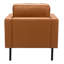 Fauteuil en cuir végétalien-553122530