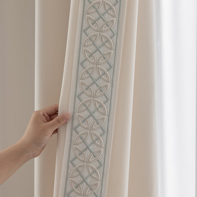 Arabella Room Darkening Curtain Pair (Set of 2)