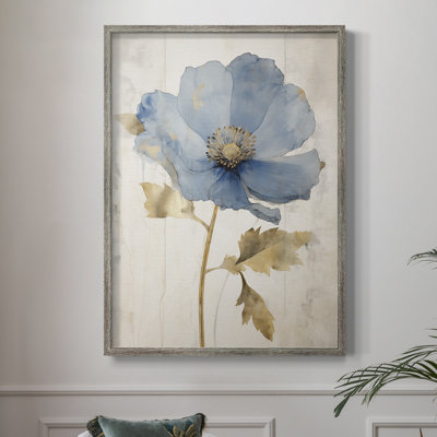 Impression encadrée FLORAL Series - bois massif