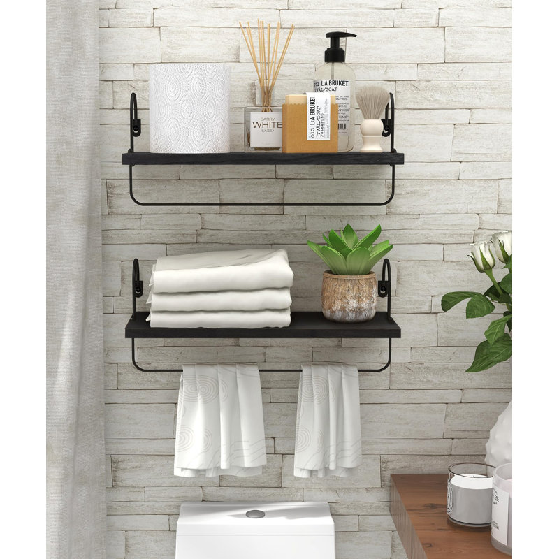 Makenzie Accent Shelf, Black