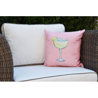 Palm Beach Reversible Throw Pillow