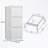 Metal frame File Cabinet with 3 Drawers-1733310989