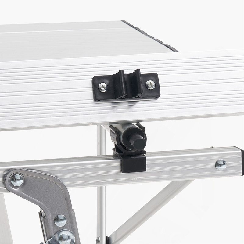 Couche de maille pliante en aluminium pour table de camping