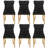 Johnfrancis Tufted Kitchen Velvet Upholstered Back Side Dining Chair-1343018473-1343018472