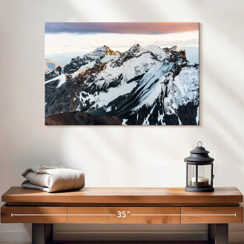 Alvord Snowy Mountain Peaks, H 16 po x l 24 po