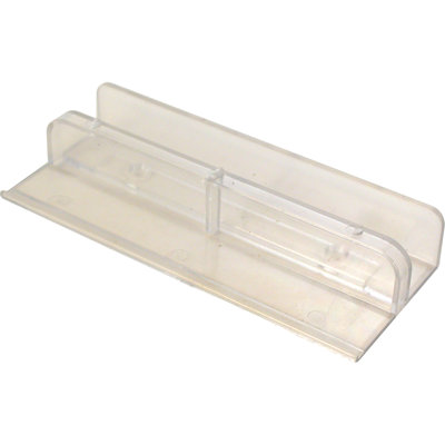 Prime-Line Shower Door International Bottom Guide, Fits 1/2 in. Panels