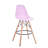 Azanae 27.6" Bar Stool with Wooden Legs-946328713