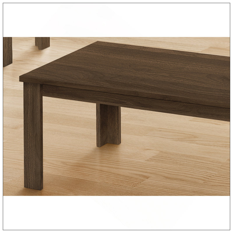 Charming Transitional Table Set For Living Room, Enhancing Décor And Functionality, Walnut