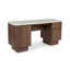 Faux Marble Credenza Desk