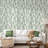 Luxury Green Tropical Leaves Removable Wallpaper-1516150037