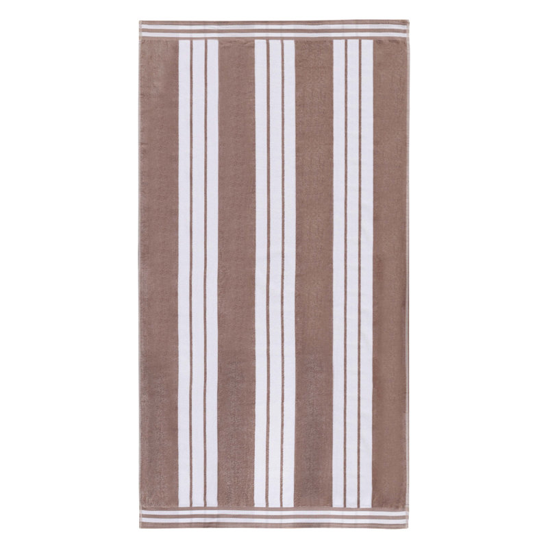Serviette de plage Chira, Taupe, Serviette de plage - 1 paquet
