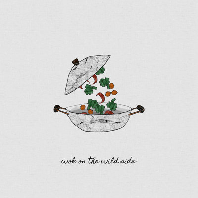 Wok du côté sauvage - impression