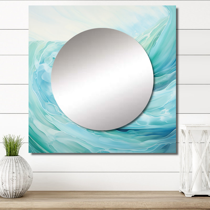 Odling Aluminum Square Mirror, 36" x 36"