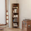 Corner Bookcase L-Shaped Bookshelf Corner Display Shelf For Bedroom Living Room Office
