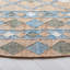 Tapis en jute rose sud-ouest Roseboom-120376137