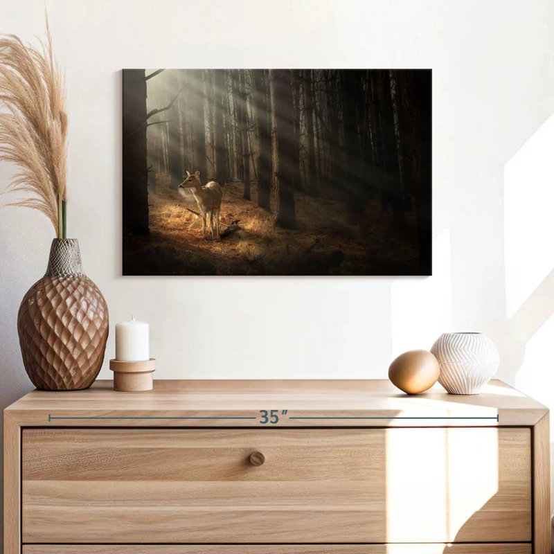 Brampt Forest Deer, 16" H x 24" W