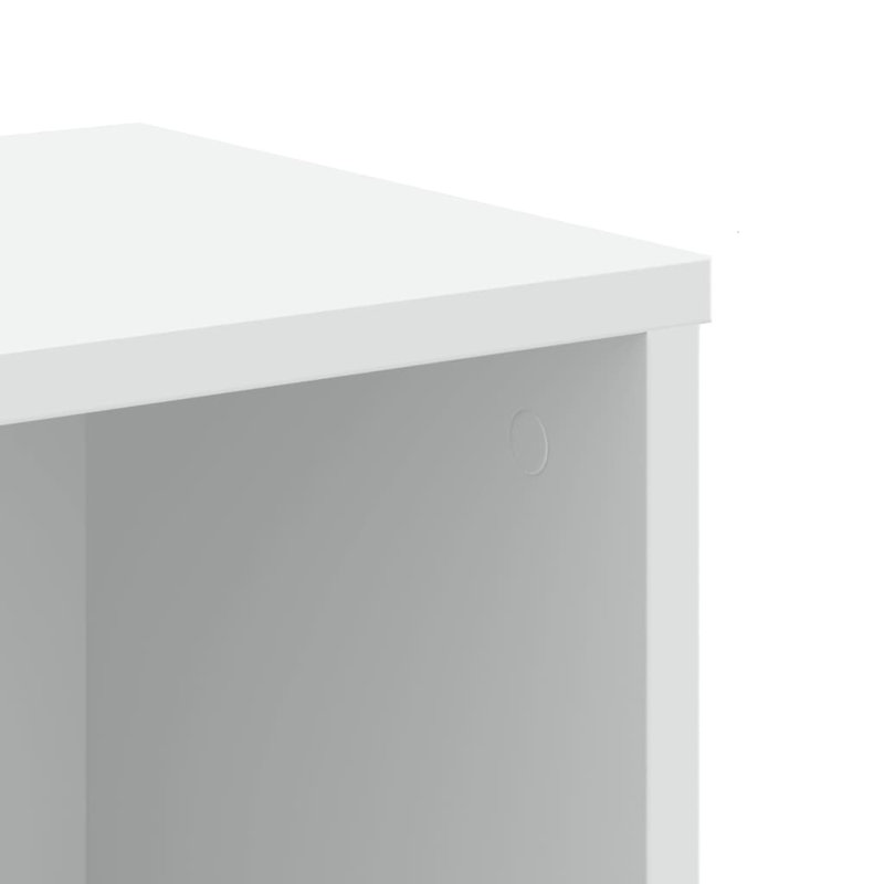 Savara 105cm H x 50cm W Bookcase, White