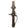 Copper Creek Handleset with Single Cylinder Deadbolt and Copper Creek Door Lever and Colonial Rosette