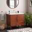 36" Novak Single Bathroom Vanity Set with Oval Undermount Sink-79111904-79111905-79111906