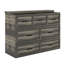 Murphy Bed Cabinet With Charging Station, Multi-Functional Foldable Platform Bed With  Large Storage Drawer-1675517592