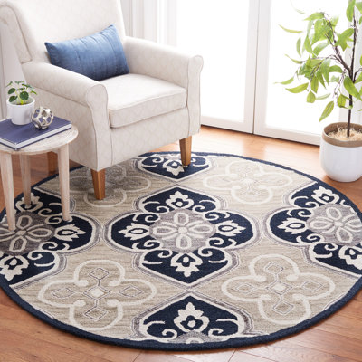 Empris Hand Tufted Wool Geometric Rug