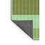 Tapis vert en laine à rayures Hyde-1342822202