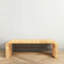 Banc en bois d'acacia tissé avec bordure en cascade Miramar-1563028602