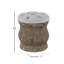 Repose-pieds de rangement rond 17 po Tolleson-433785266