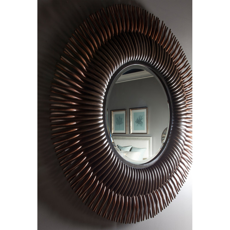 Caribe Flat Beveled Wall Mirror