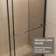 Porte de douche en verre, porte de douche coulissante l 30 à 60 po x H 72 po à double usage, panneau de verre épais de 1/4 po avec poignée, barre de soutien