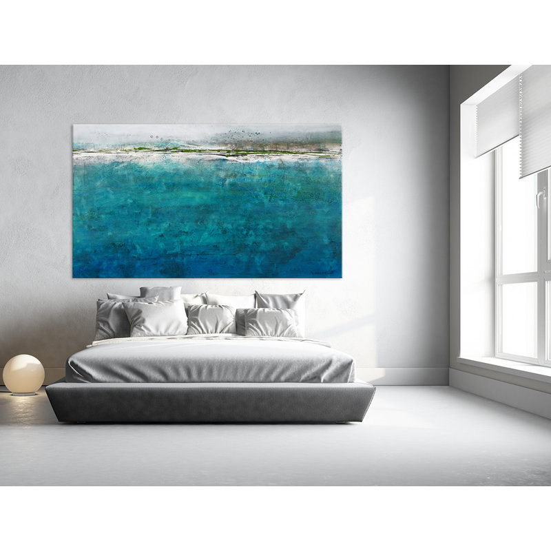 «Colorscape» par Carole Malcolm - reproduction d'art sur toile