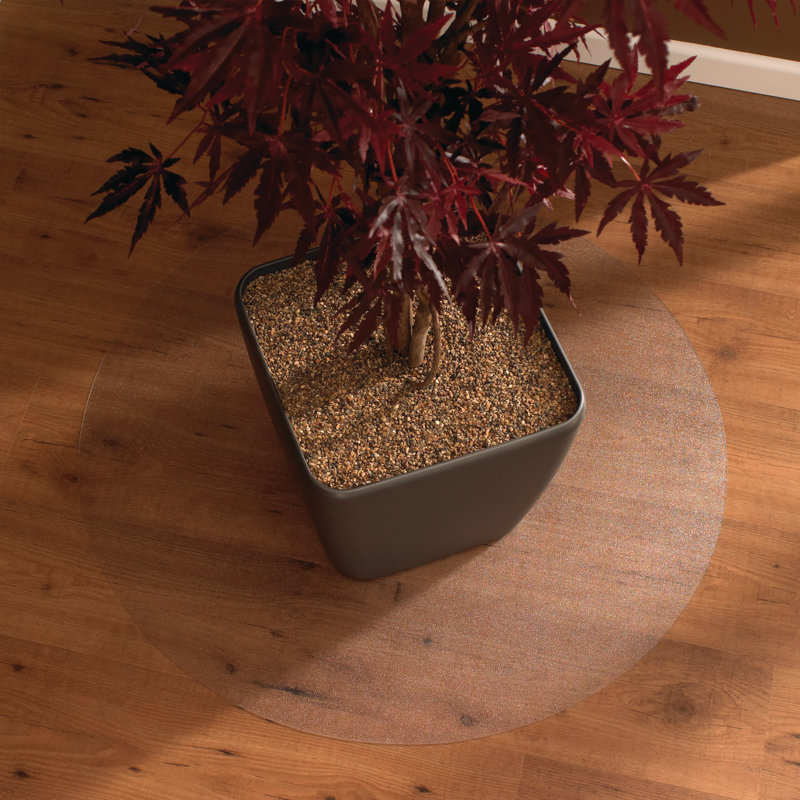 Ultimat Polycarbonate Circular Floor Mat for Hard Floors - 36" Diameter, 36" W x 36" D
