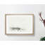 Lonely Boat upon the Lake in Abstract - Picture Frame Graphic Art Print-55759881-55759880
