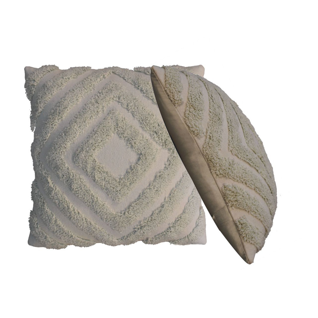 Green Square Cushion